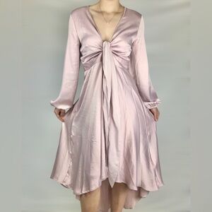 NWT Esther and Co Bryleigh High Low Dress in Blush‎